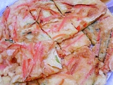 ある材料で!簡単チヂミ♪